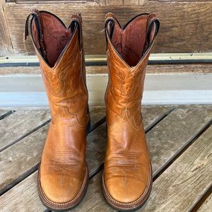 Genuine Leather Crepe Sole Western Boot 8D